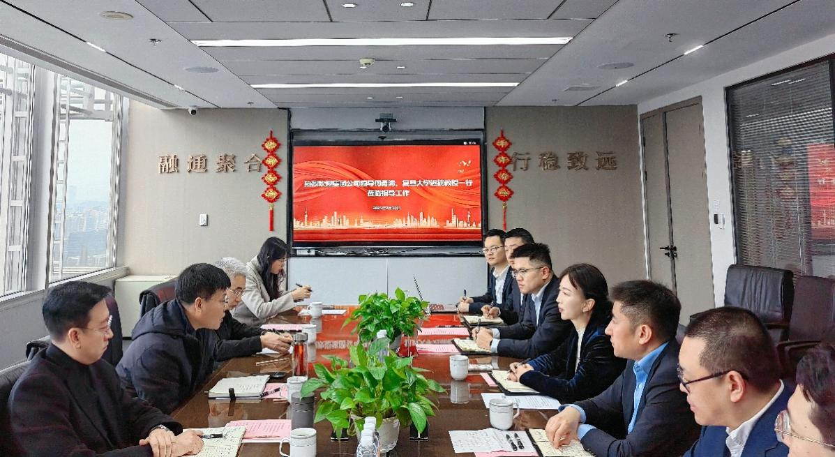 河北交投集团党委委员、副总经理何勇海一行 赴上海普熙公司调研指导工作
